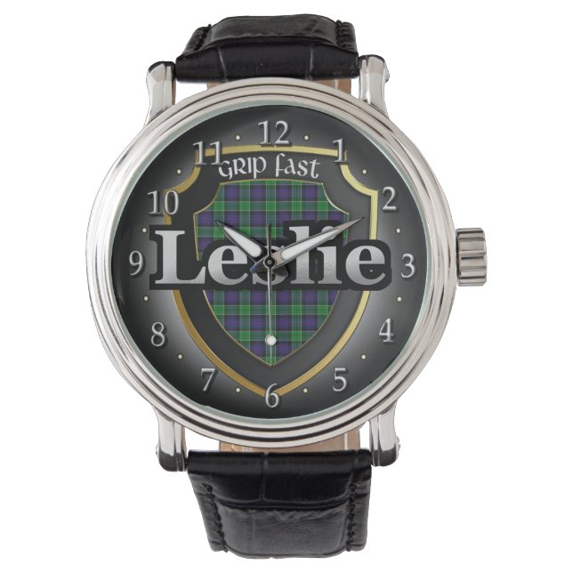 Relógio De Pulso Clan Leslie Scotland Celebration Watch (Frente)