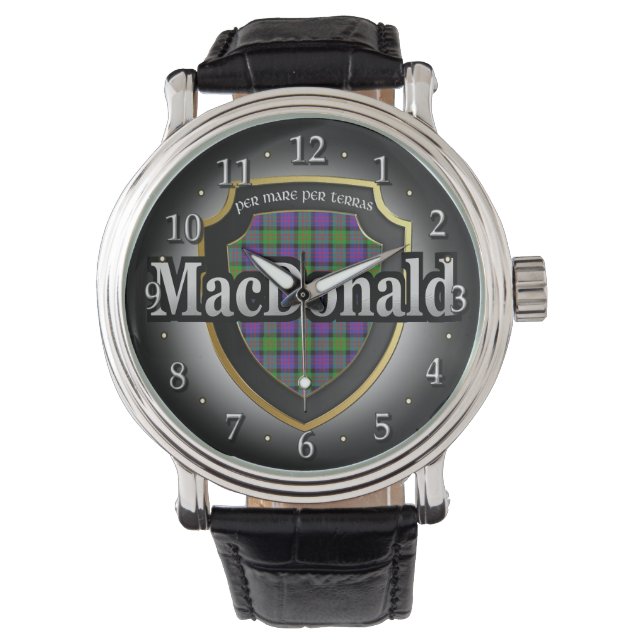 Relógio De Pulso Clan MacDonald Scotland Celebration Watch (Frente)