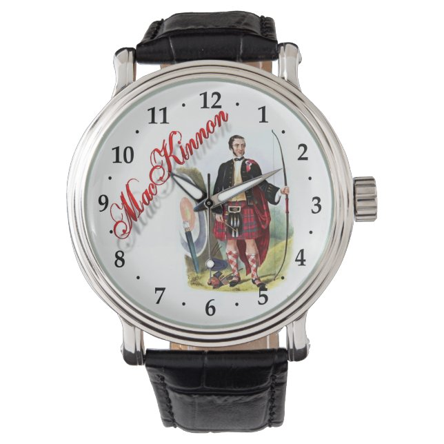 Relógio De Pulso Clan MacKinnon Scottish Dream Watch (Frente)