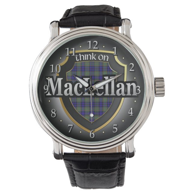 Relógio De Pulso Clan MacLellan Scotland Celebration Watch (Frente)