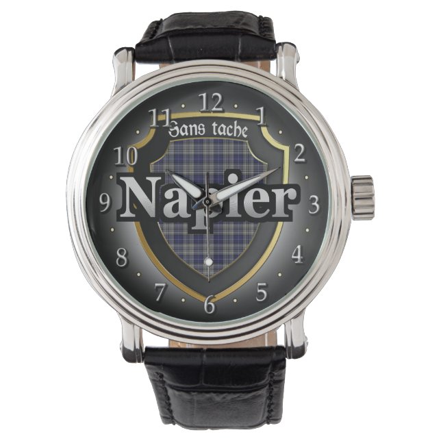 Relógio De Pulso Clan Napier Scotland Celebration Watch (Frente)