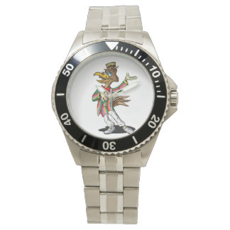 Relógio De Pulso Classic Cartoon Watch | Junção Quadrada de Qwiznib