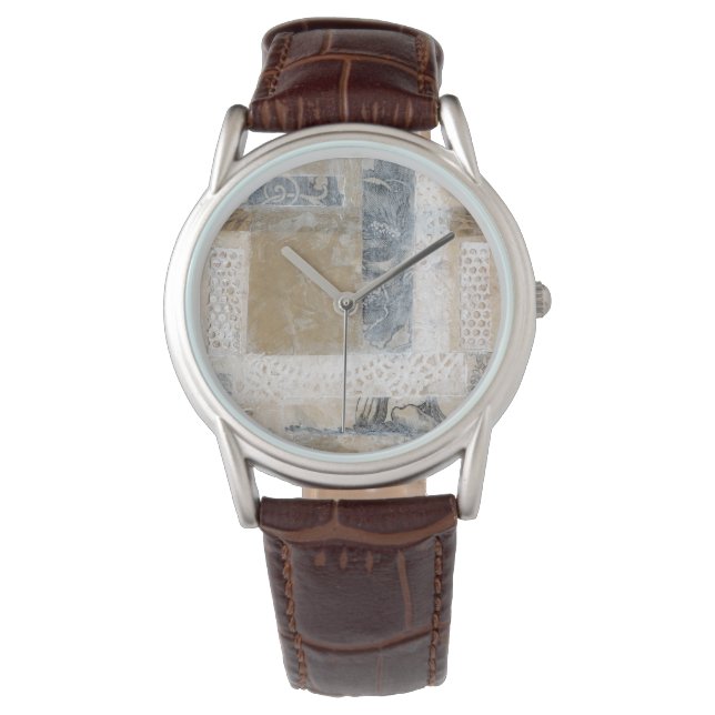 Relógio De Pulso Colagem de rendas II (Frente)