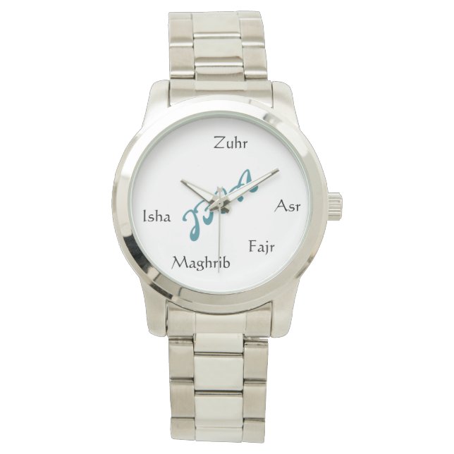 Relógio De Pulso Coleção JFIA Tazkir Mens Silver Watch (Frente)