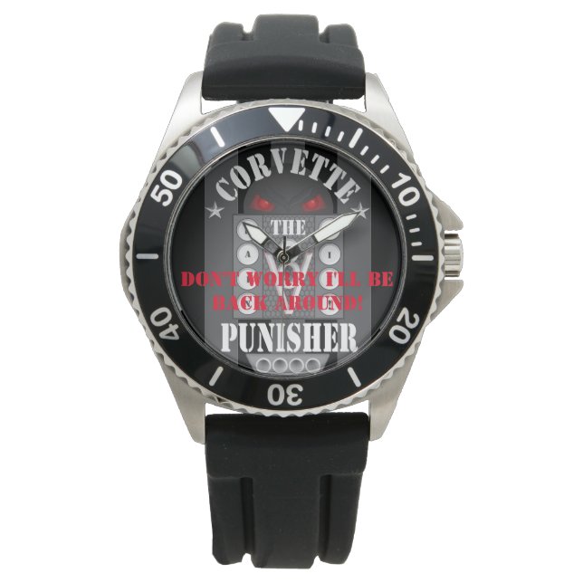 Relógio De Pulso Corvette the Punisher Watch (Frente)