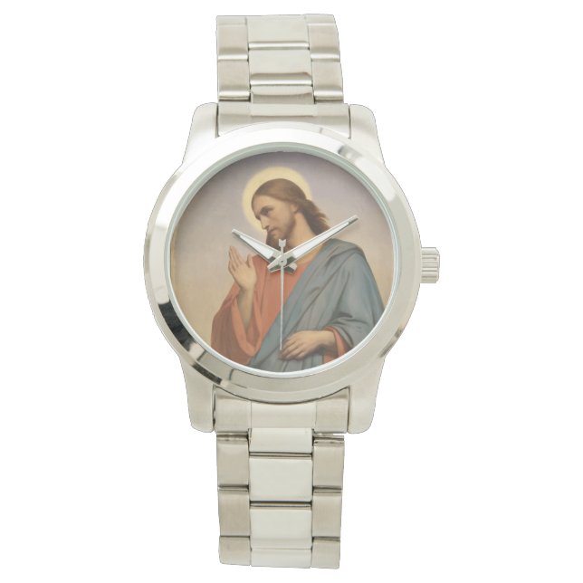 Relógio De Pulso Cristo JESUS (Frente)