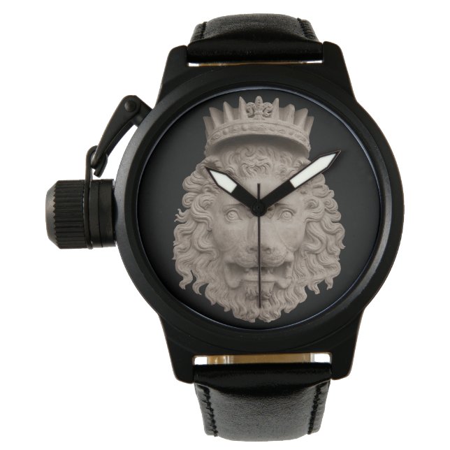 Relógio De Pulso Crowed Lion Watch (Frente)
