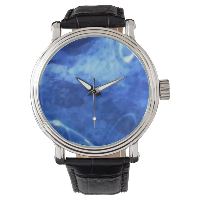 Relógio De Pulso Custom reloj blue (Frente)