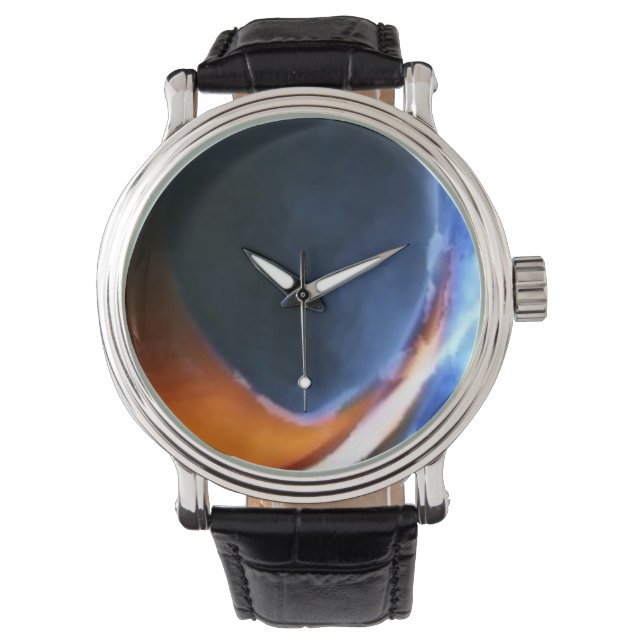 Relógio De Pulso Custom reloj blue (Frente)