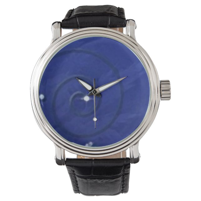Relógio De Pulso Custom reloj blue (Frente)