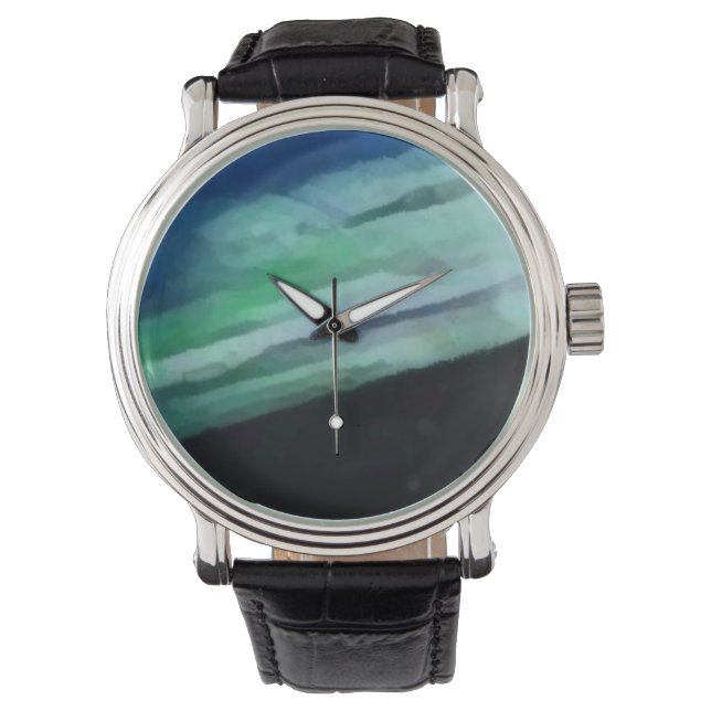 Relógio De Pulso Custom reloj blue (Frente)