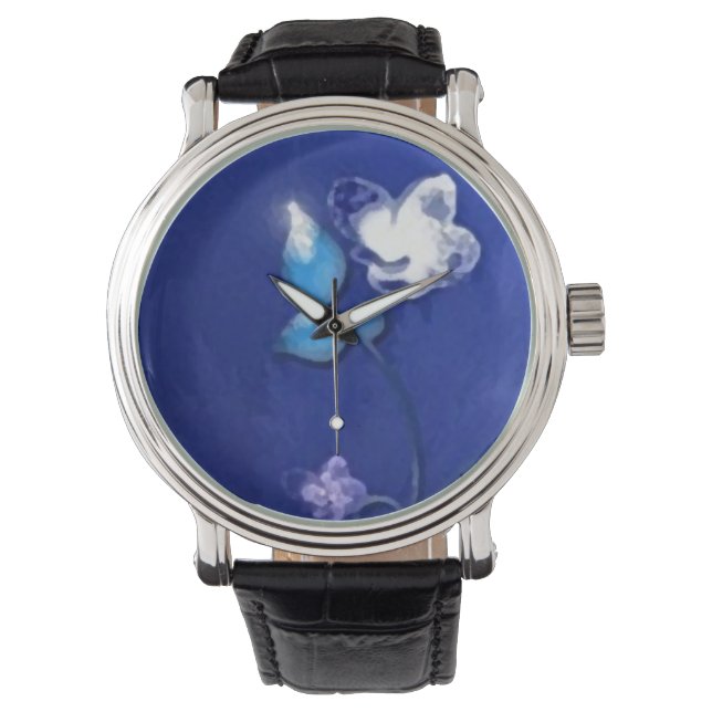 Relógio De Pulso Custom reloj flower (Frente)