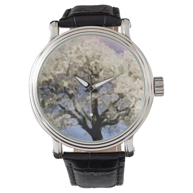 Relógio De Pulso Custom reloj flower (Frente)