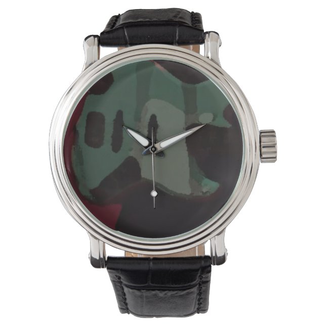 Relógio De Pulso Custom retro bass (Frente)