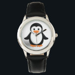 Relógio De Pulso Cute Baby Penguin<br><div class="desc">Cute Baby Penguin</div>