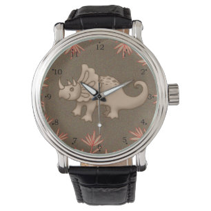 Relógio De Pulso Cute Dinossaur Watch