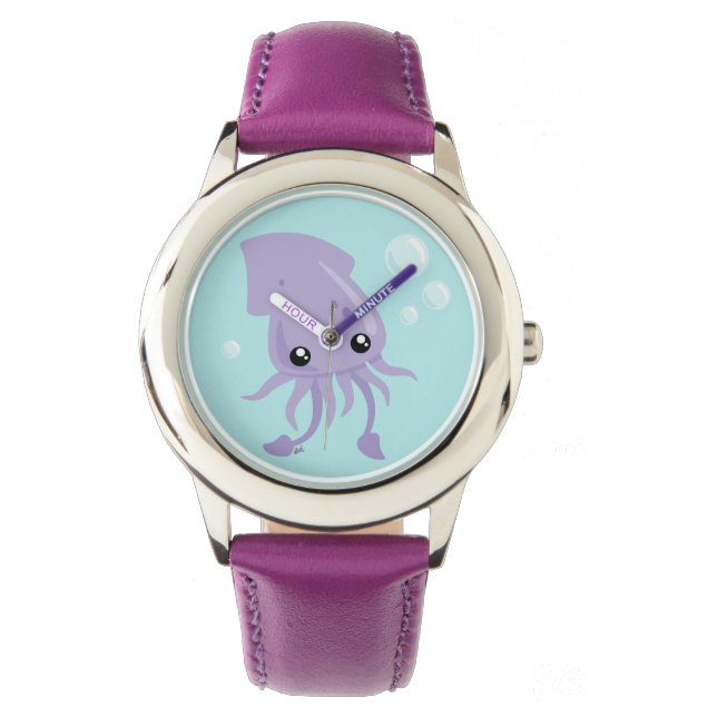 Relógio De Pulso Cute Squid Watch (Frente)