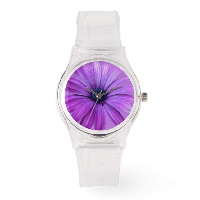 Relógio De Pulso Daisy Watch Classic Gerbera Daisy Wrist Watch (Frente)