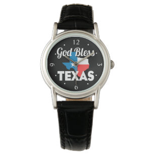 Relógio De Pulso Deus abençoe Texas