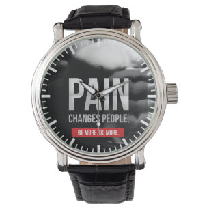 Relógio De Pulso Dor Muda Pessoas - Motivação de Workout