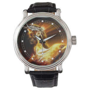 Relógio De Pulso Dramatic Jesus Crucifixion Watch (Vários Modelos)