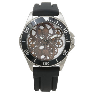 Relógio De Pulso Engrenagens Metálicas Esterilizadas