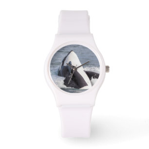 Relógio De Pulso Esfolamento de baleias de orca