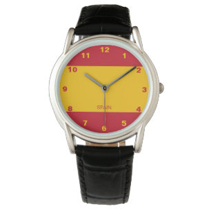 Relógio De Pulso Espanha Flag Watch