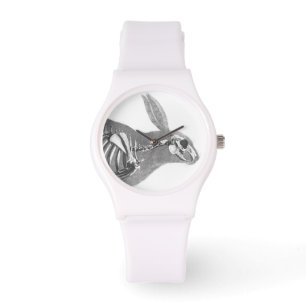 Relógio De Pulso Esqueleto de coelho assustador