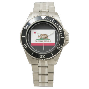 Relógio De Pulso Estado da Califórnia - Design