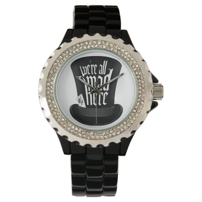 Relógio De Pulso Estamos todos loucos aqui (Frente)