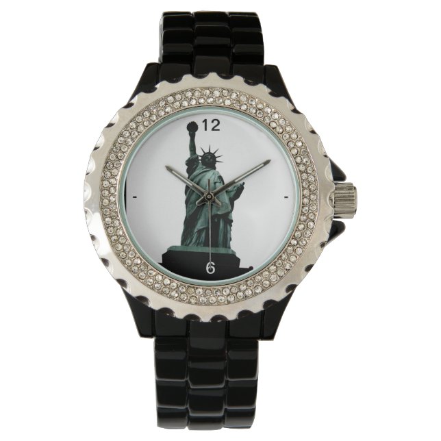 Relógio De Pulso Estátua da Liberty Nova Iorque Watch (Frente)