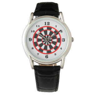 Relógio De Pulso Estilo branco da prancheta numerado