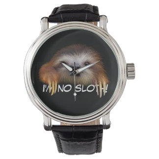 Relógio De Pulso Eu não sou "Sloth Watch"
