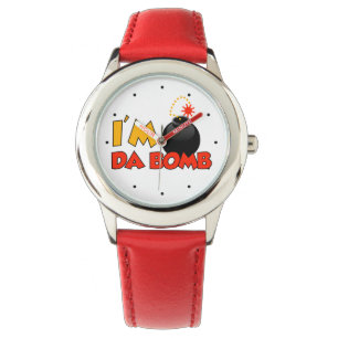 Relógio De Pulso Eu sou Da Bomb Watches