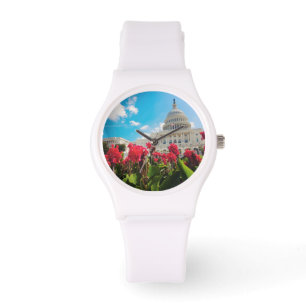 Relógio De Pulso EUA, Washington DC, construção do Capitólio