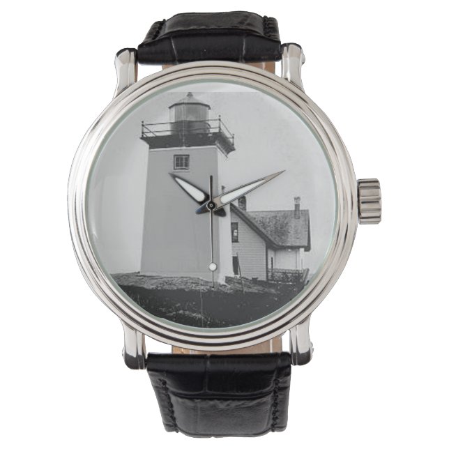 Relógio De Pulso Farol da Ilha Indiana (Frente)