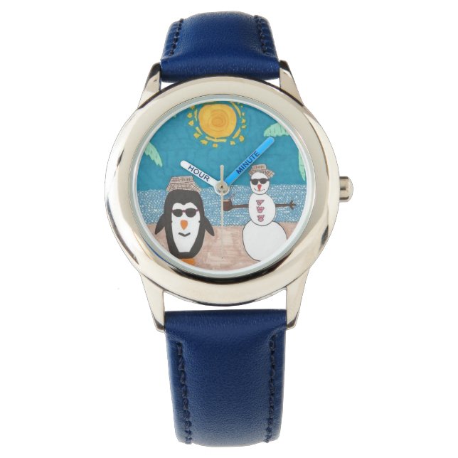 Relógio De Pulso Férias de Natal (Frente)