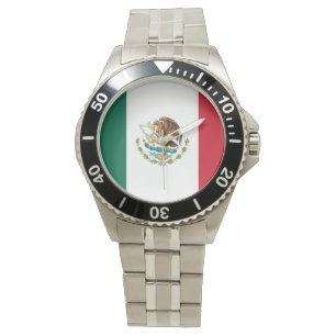 Relógio De Pulso Flag Watch (Stainless) mexicano