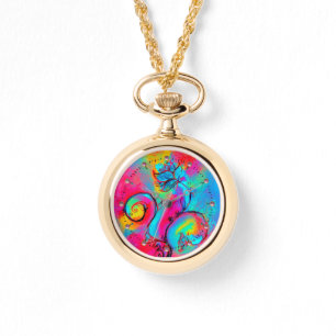 Relógio De Pulso FLUXAS QUÍMICAS azul-lacrimogênio