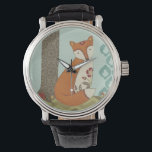 Relógio De Pulso Forest Whimsy III<br><div class="desc">Animais</div>