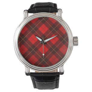 Relógio De Pulso Fundo do tartan de Wallace