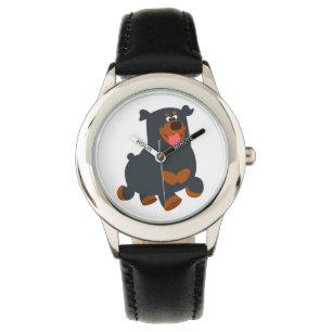 Relógio De Pulso Gamboling de Gamboling Rottweiler Watch