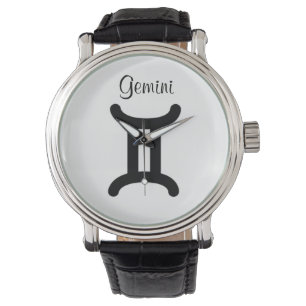 Relógio De Pulso Gemini Sinal das Senhoras Zodíacas Watches.