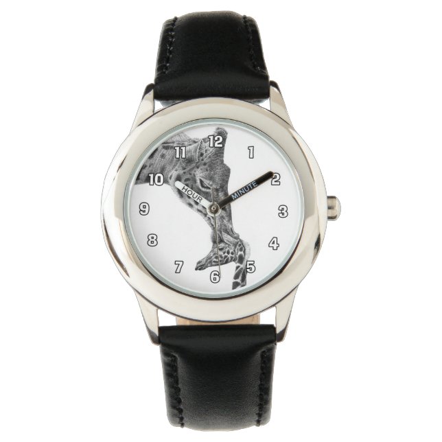 Relógio De Pulso Girafa e Calf Watch (Frente)