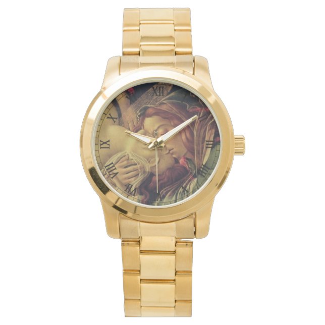 Relógio De Pulso glória para jesus e maria (Frente)
