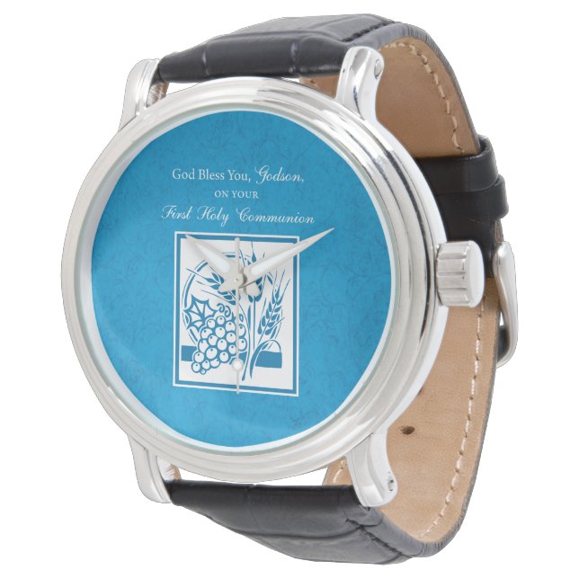 Relógio De Pulso Godson First Communion, Trigo, Uva Azul (Angular)
