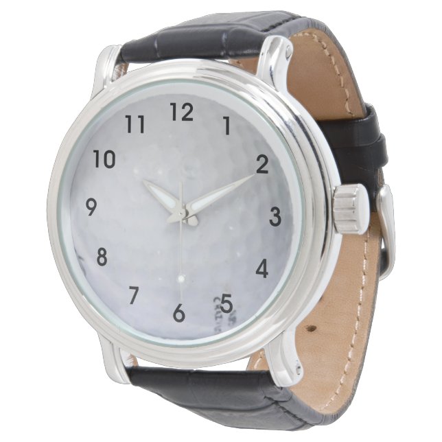 Relógio De Pulso Golf Classic Stainless Steel Watch (Angular)