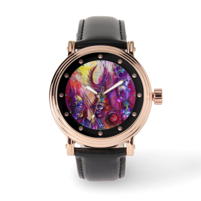 Relógio De Pulso HALLOWEEN MONSTERS / ORK WAR Fantasy (Frente)