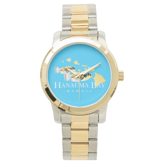 Relógio De Pulso Hanauma Bay Hawaii - Humuhumunukunukuapua (Frente)